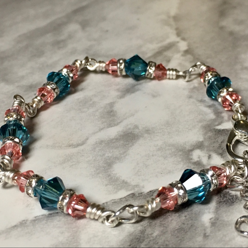Blue Zircon Bracelet